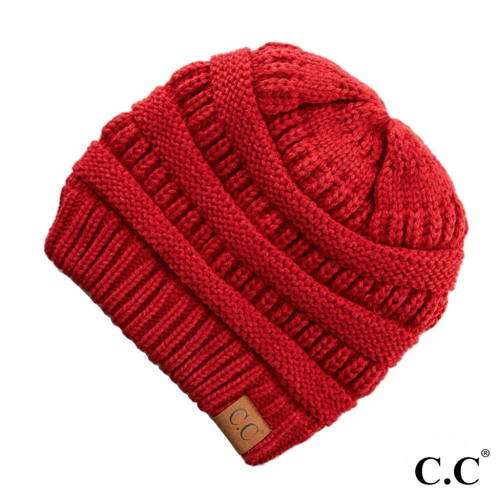 CC Winter Beanie Original Authentic Hat Cardinal